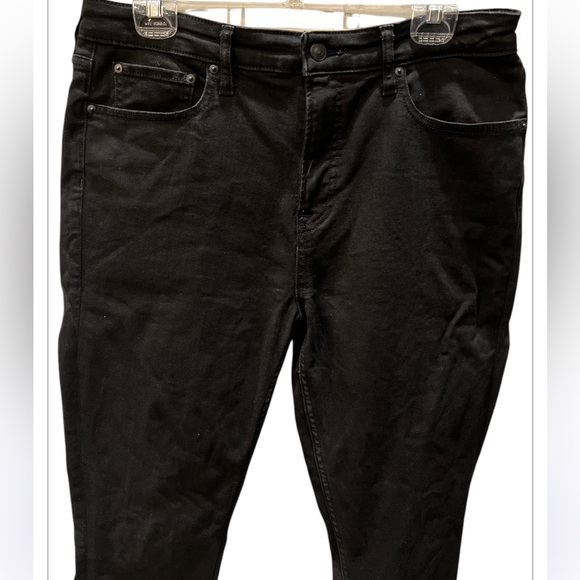 New Free Assembly Black High Rise Skinny Jeans Size 14 - Picture 2 of 7
